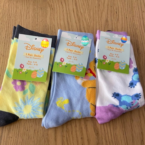 🆕 Disney Easter Socks Bundle🆕 - Picture 1 of 6